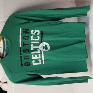 NBA Boston Celtics Basketball Boys sz M (10/12) long sleeve shirt